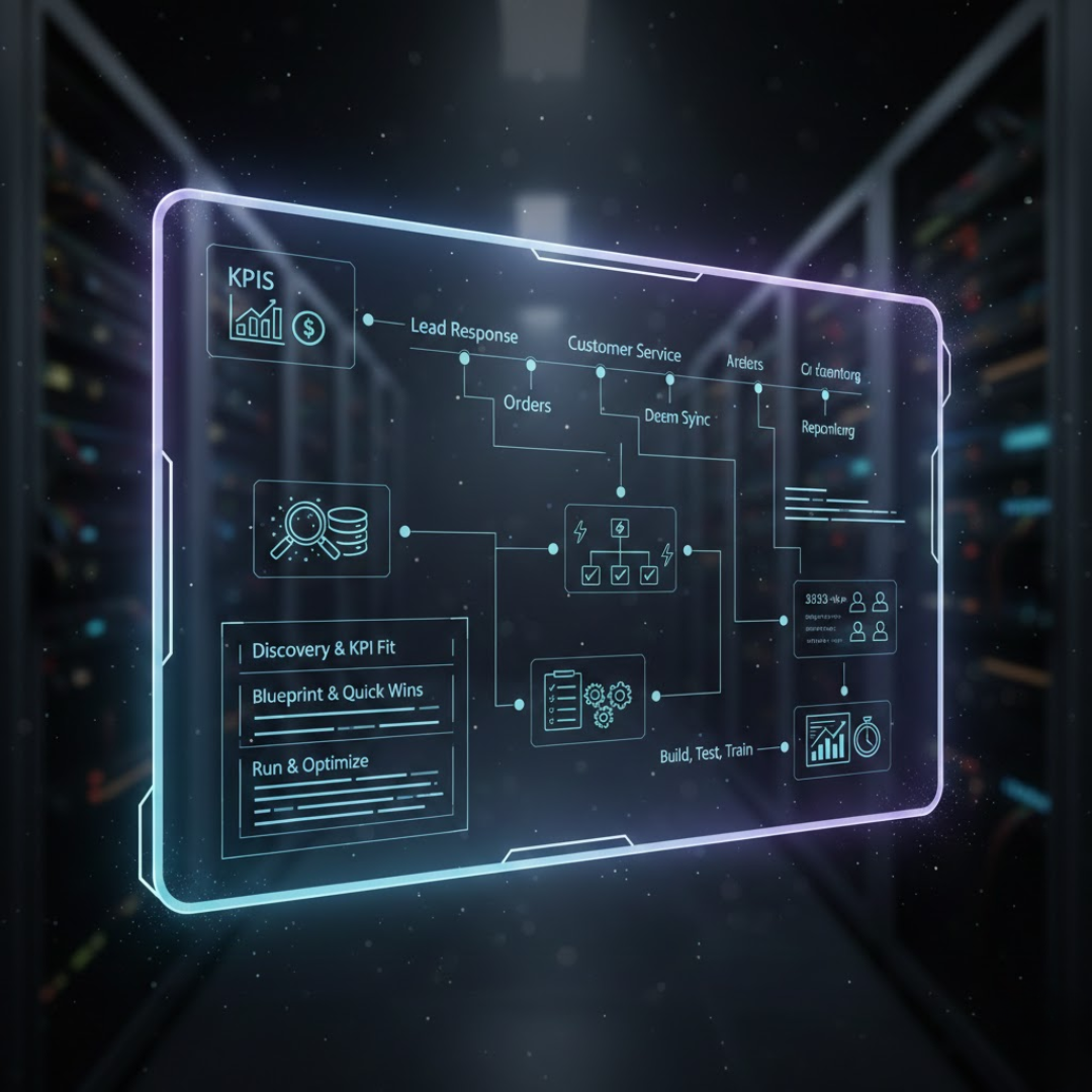 Automation blueprint and system map
